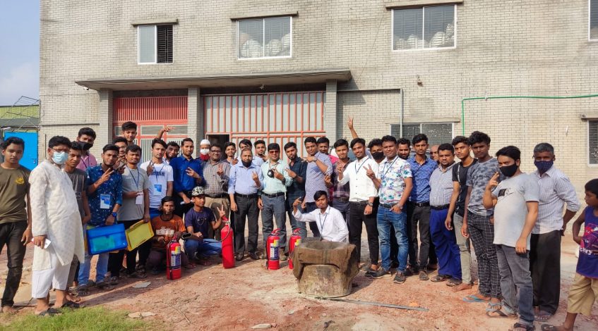Fire Safety Training at Aman Toy Garden, Keraniganj
